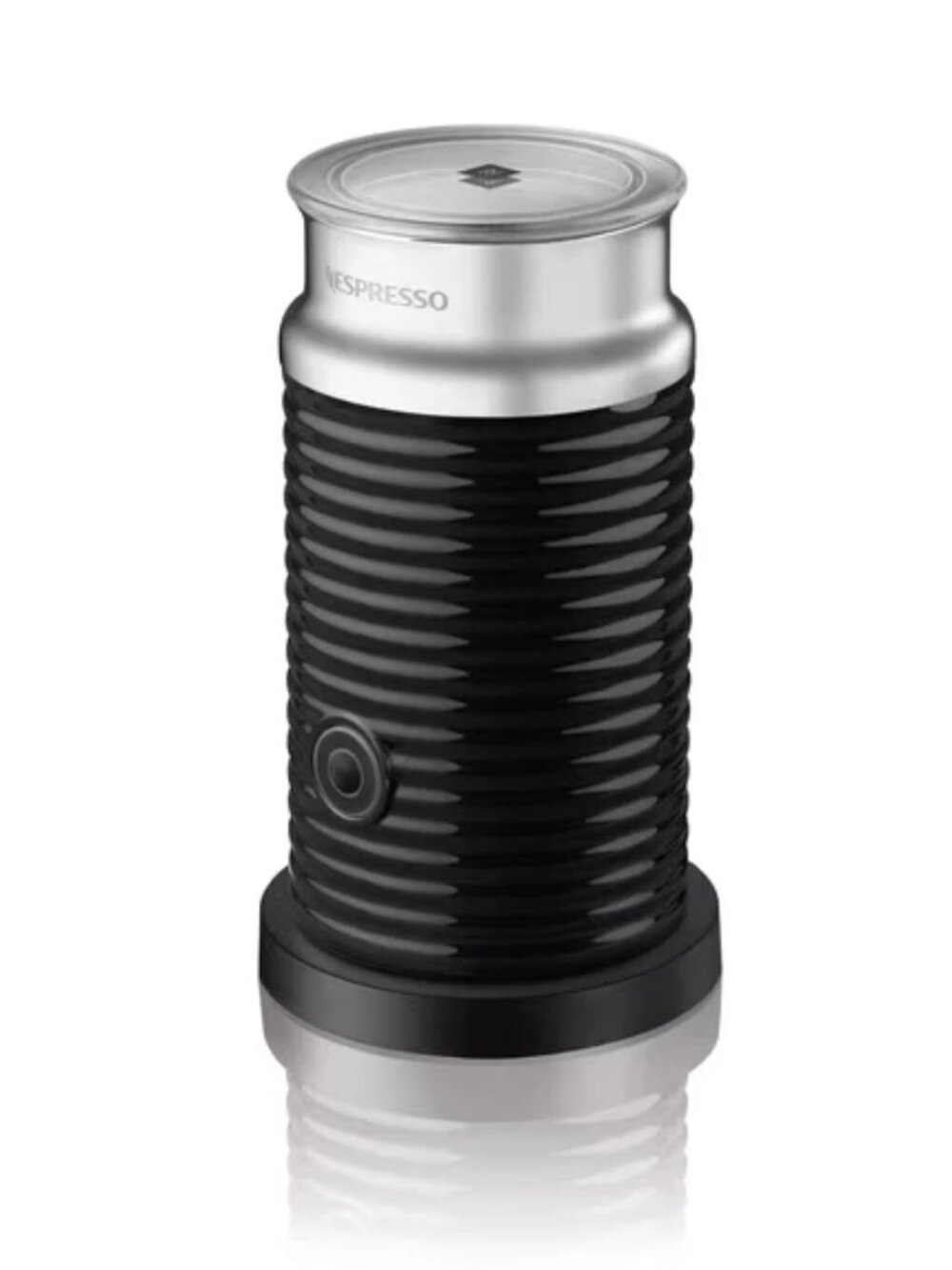Nespresso Aeroccino 3 3694-US-BK Electric Milk Frother Hot Cold Foam Black 550W